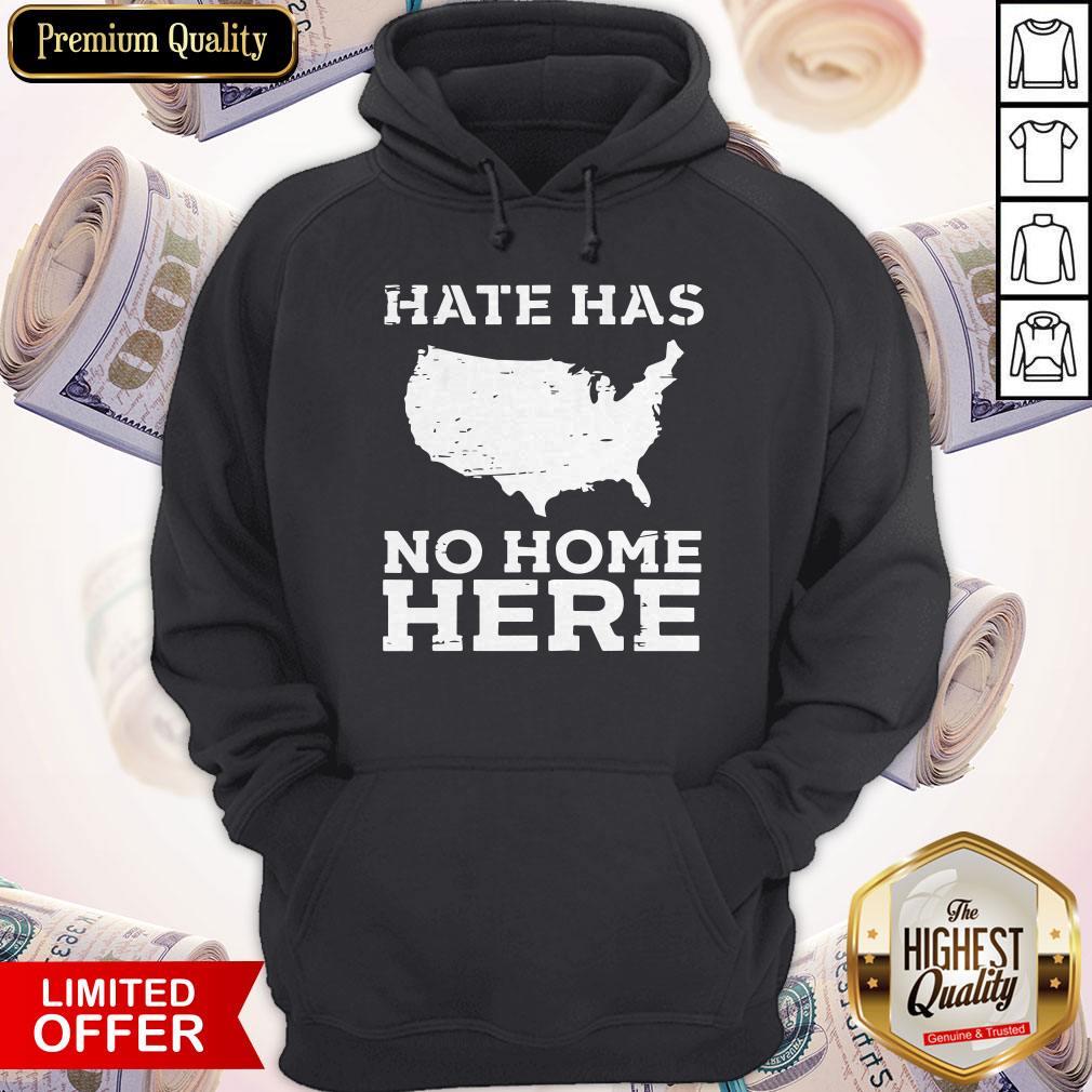 Perfect Hate Has No Home Here Anti Nazi Political Shirt