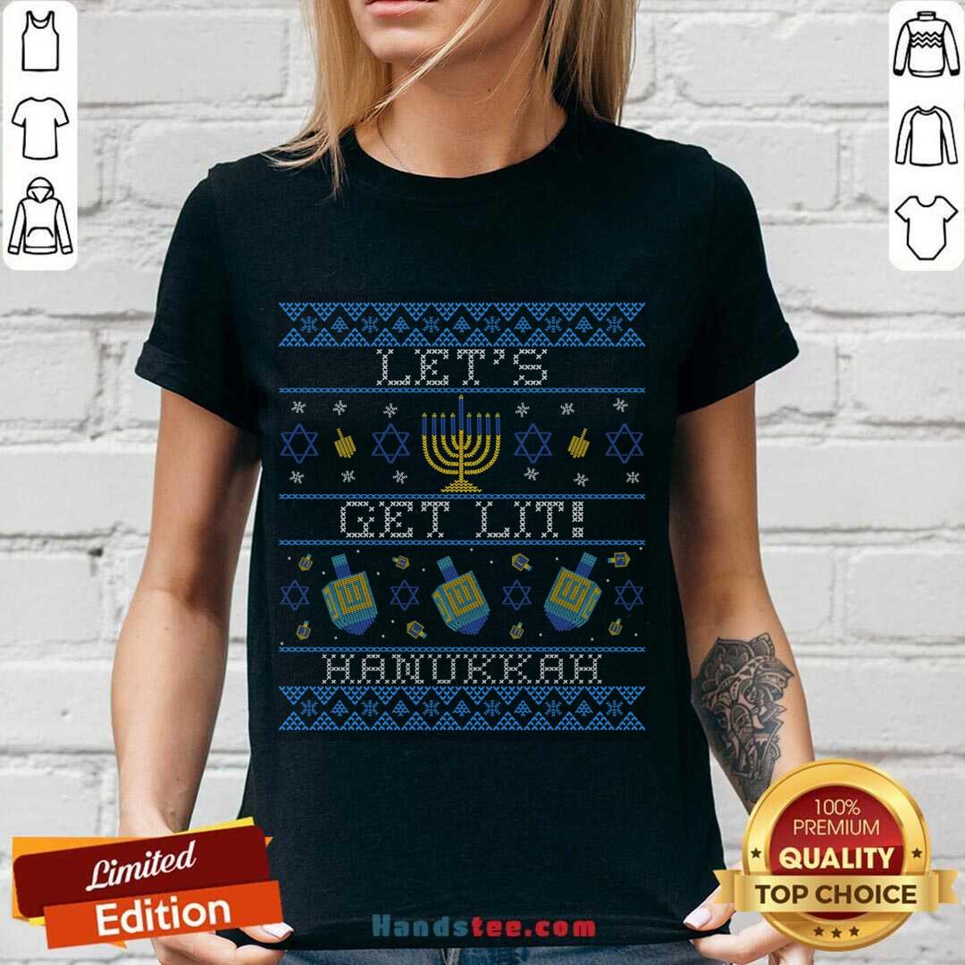 Perfect Let's Get Lit! Ugly Sweater Shirt