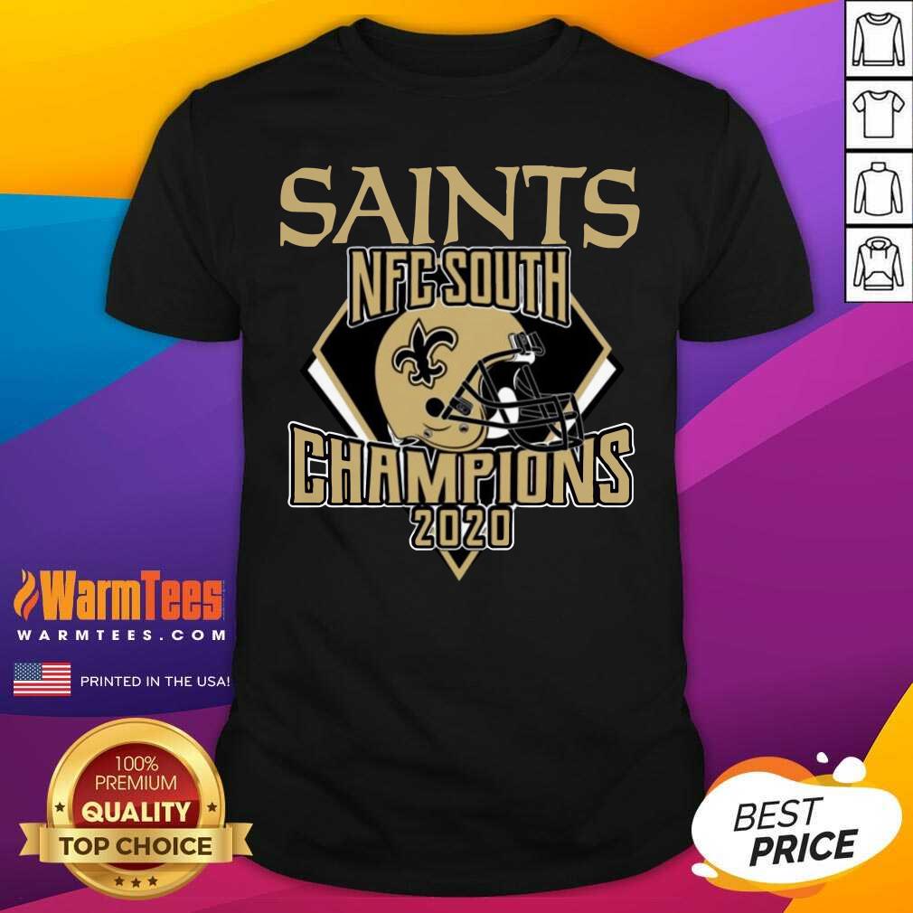 Perfect New Orleans Saints Nfc South Champions 2020 Shirt