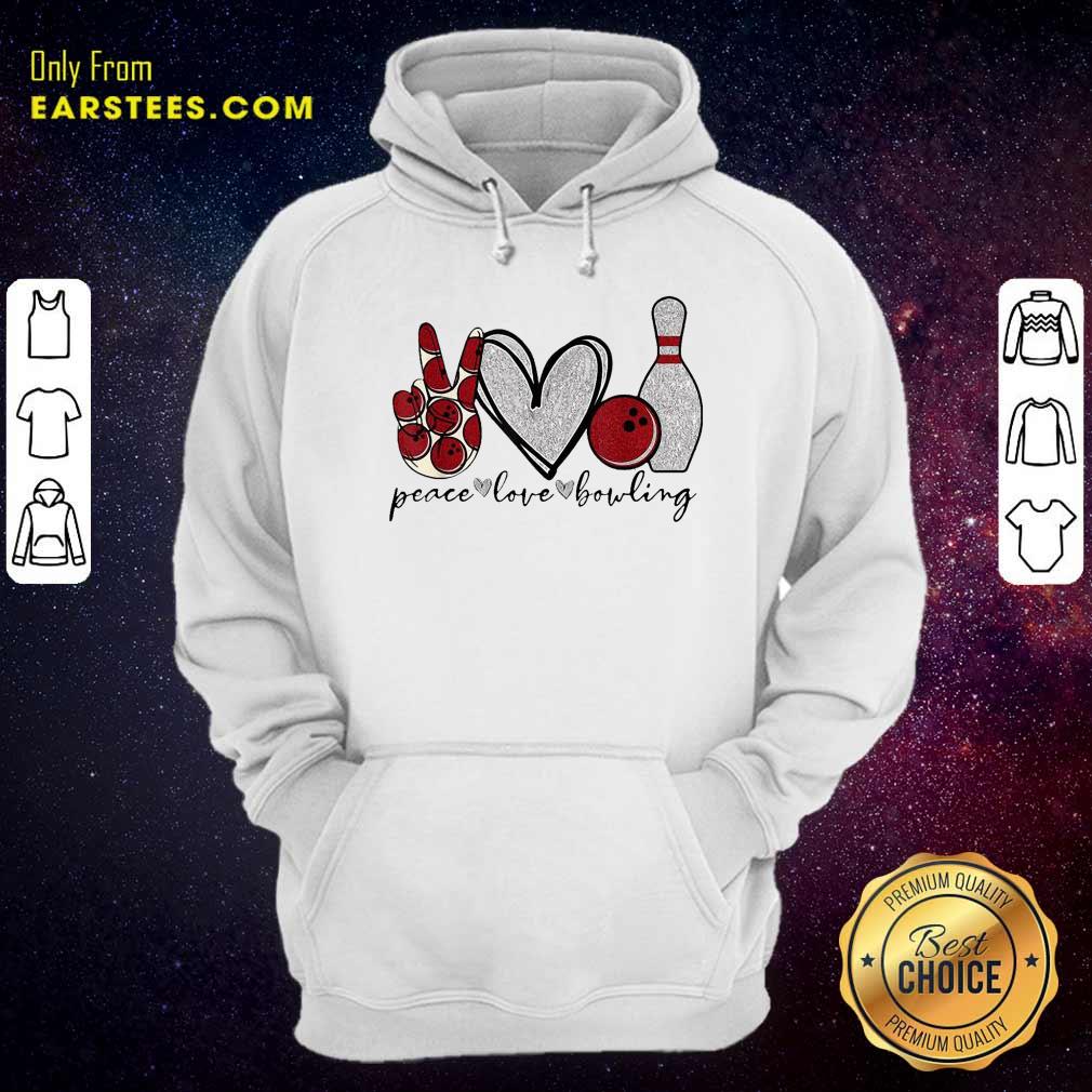 Perfect Peace Love Bowling Lover Shirt