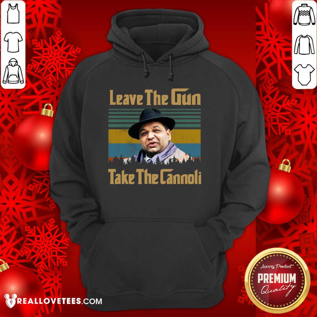 Perfect Peter Clemenza Godfather Leave The Gun Take The Cannoli Vintage Shirt