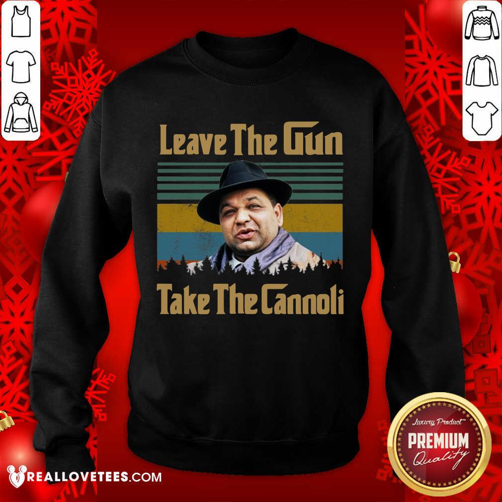 Perfect Peter Clemenza Godfather Leave The Gun Take The Cannoli Vintage Shirt