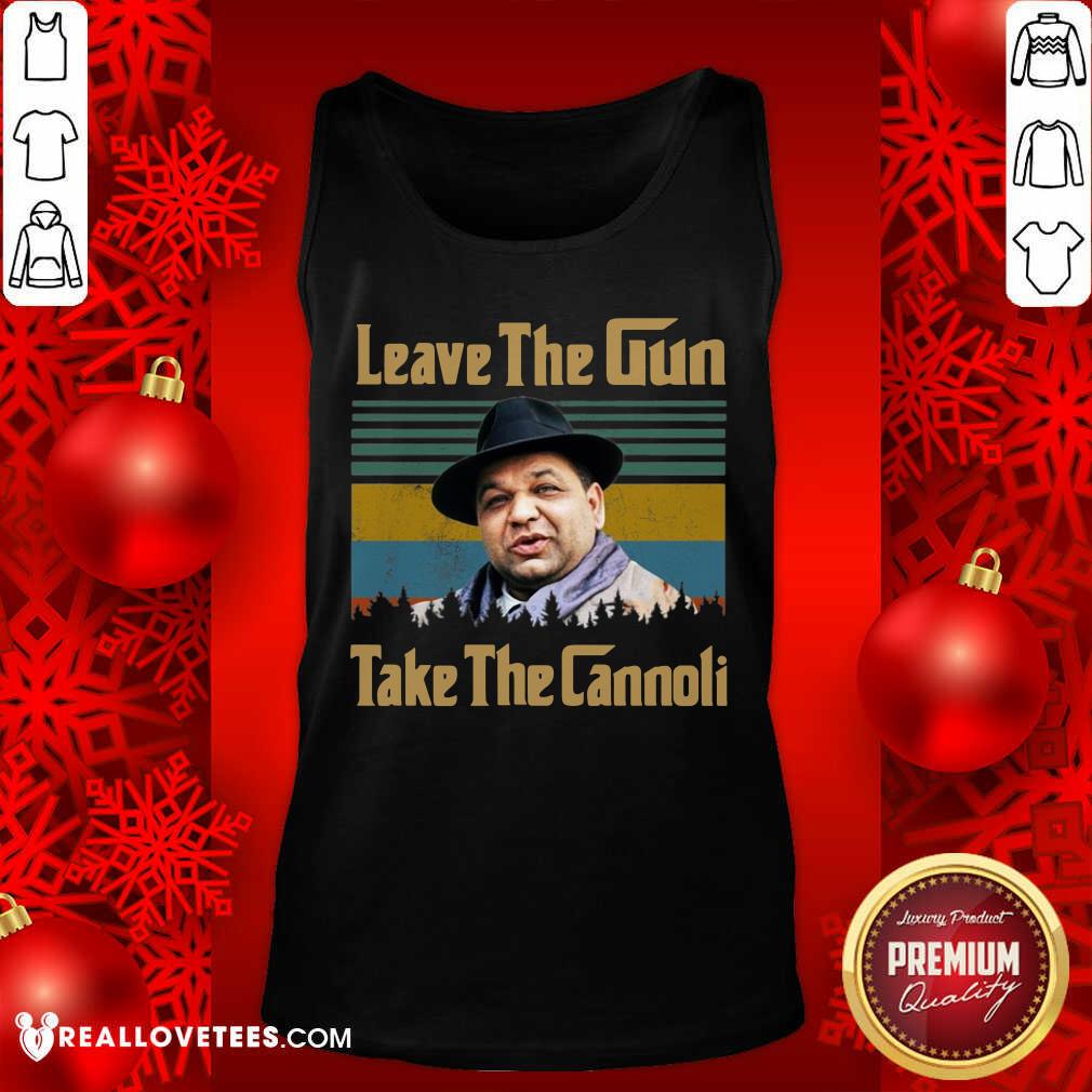 Perfect Peter Clemenza Godfather Leave The Gun Take The Cannoli Vintage Shirt