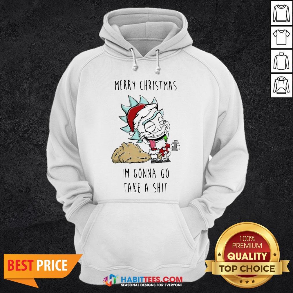 Perfect Santa Rick Merry Christmas I’m Gonna Go Take A Shit Shirt