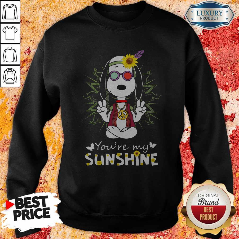 Perfect Snoopy You Are My Sunshine Shirt