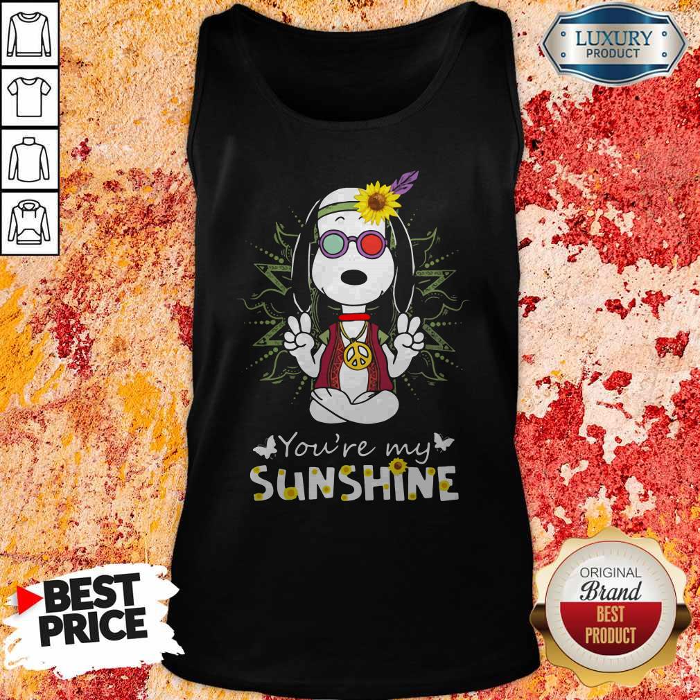 Perfect Snoopy You Are My Sunshine Shirt