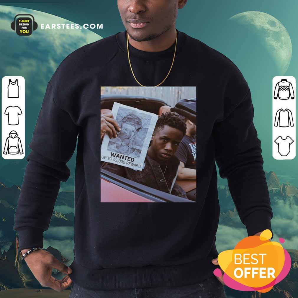Perfect Tay K Wanted Up To 5000 Reward Shirt
