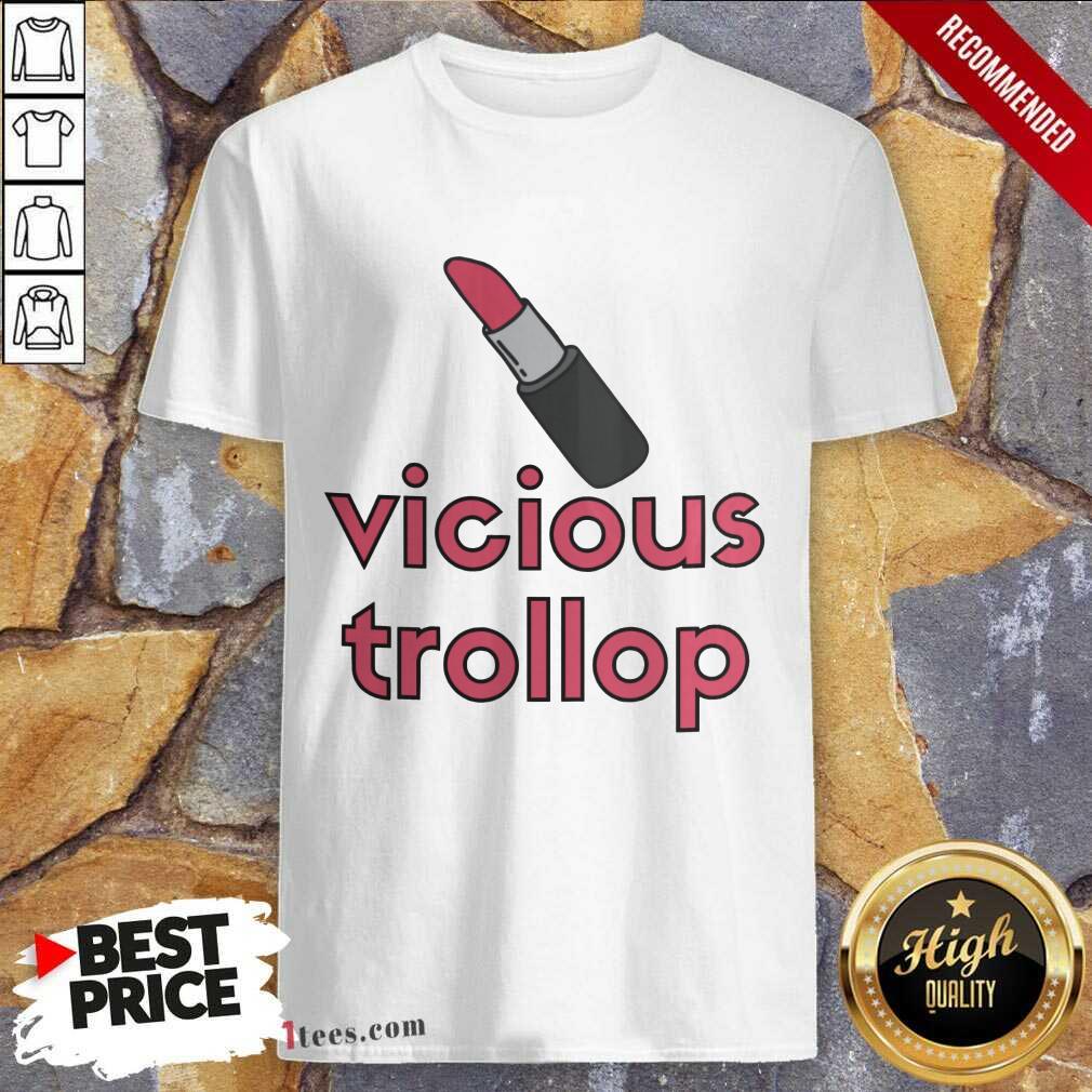 Perfect Vicious Trollop Lipstick Shirt