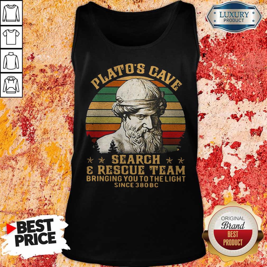 Platos Cave Search And Rescue Team Vintage Shirt