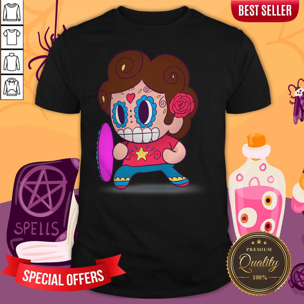Plucky Lil Kid Muerto Sugar Skulls Day Of The Dead Shirt