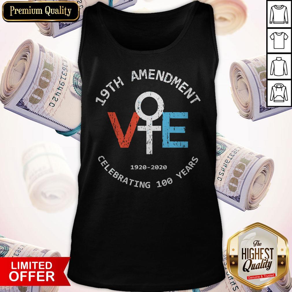 Premium 19th Amendment 1920-2020 Celebrating 100 Years Shirt