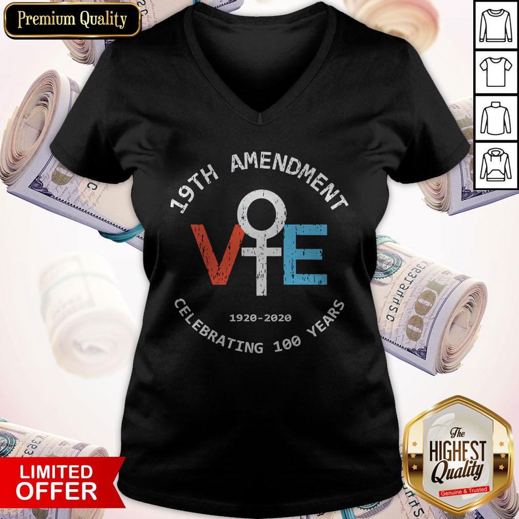 Premium 19th Amendment 1920-2020 Celebrating 100 Years Shirt
