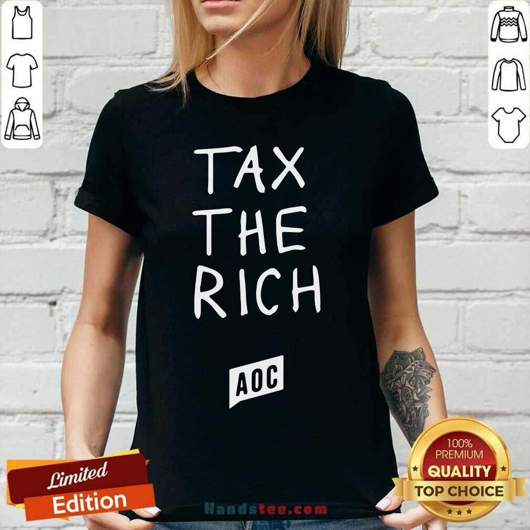 Premium Aoc Tax The Rich Shirt