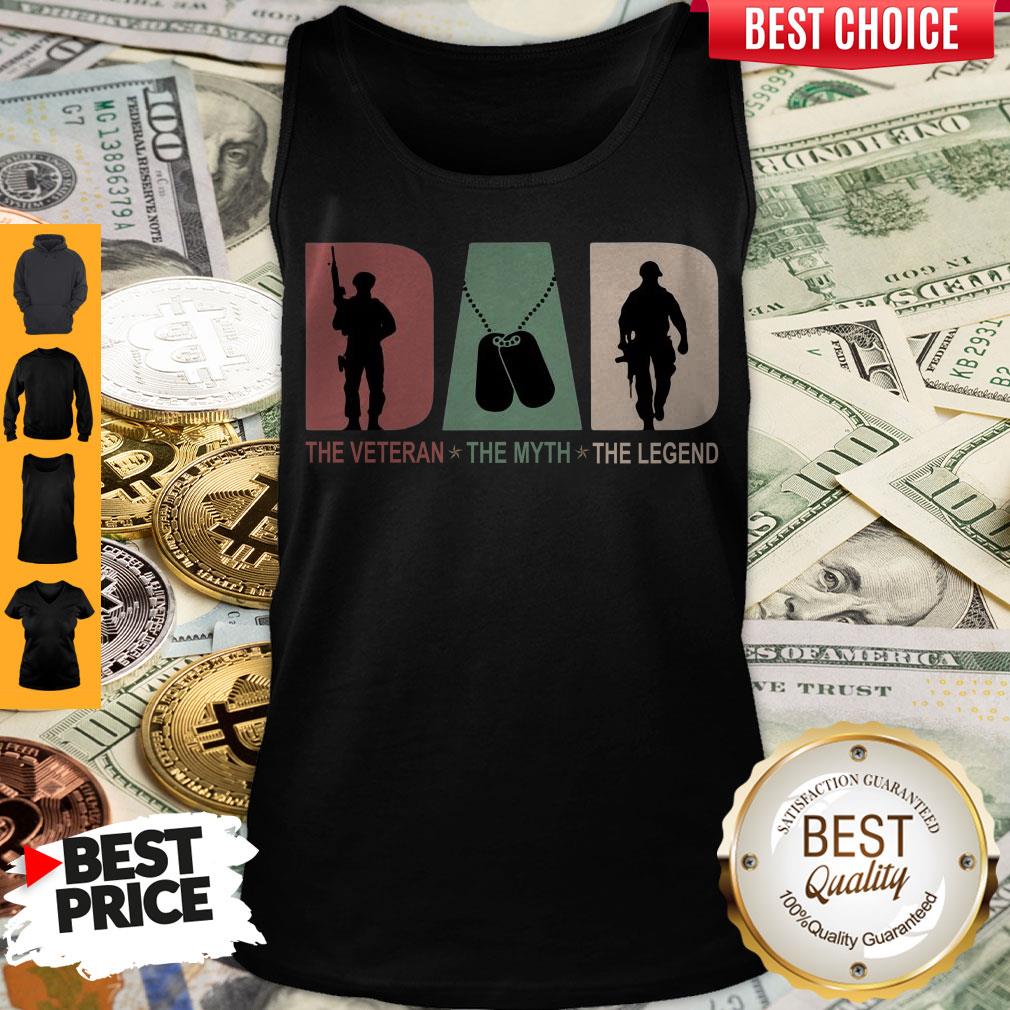 Premium Dad The Veteran The Myth The Legend Shirt