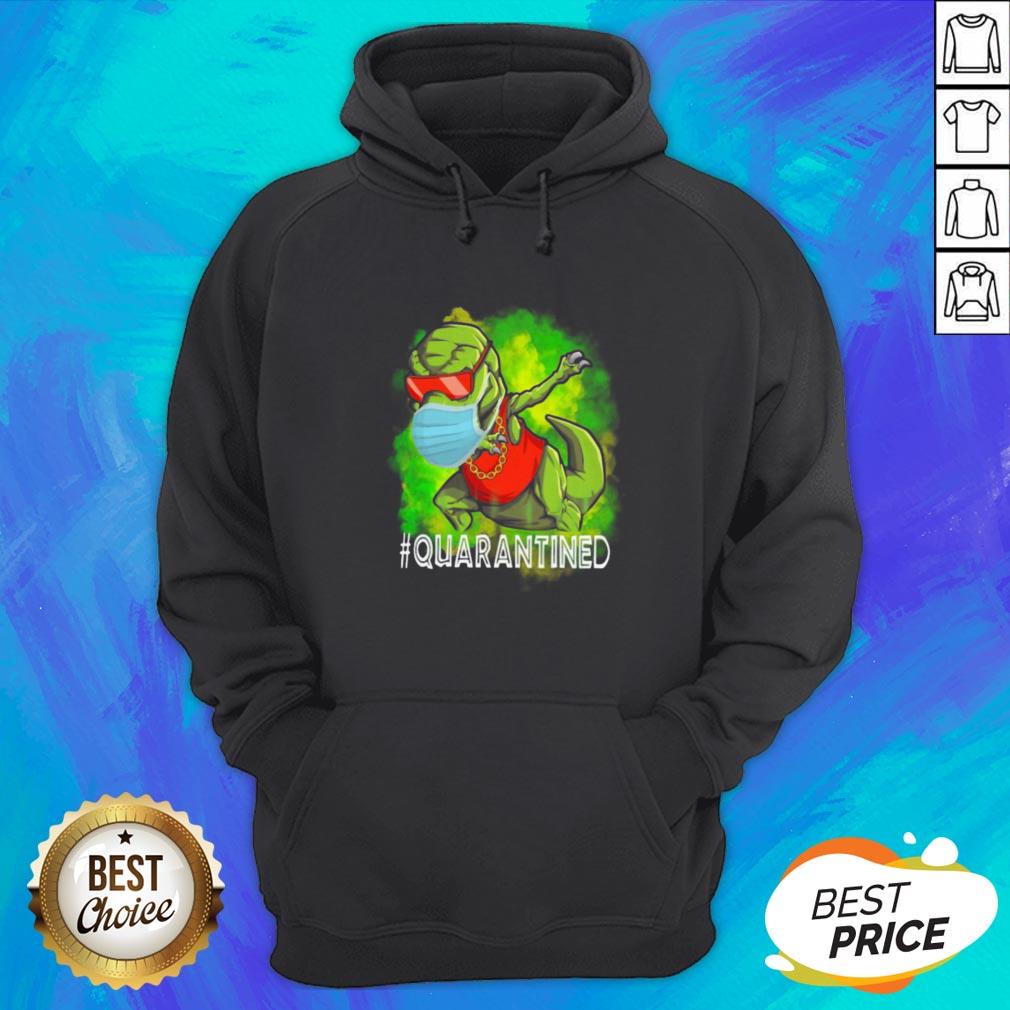 Premium Dinosaur Wear Mask Quarantined Shirt