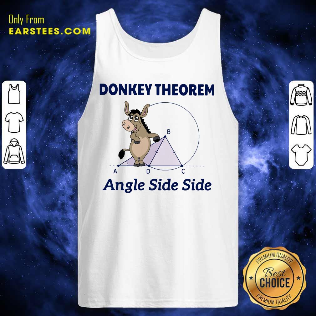 Premium Donkey Theorem Angle Side Side Shirt