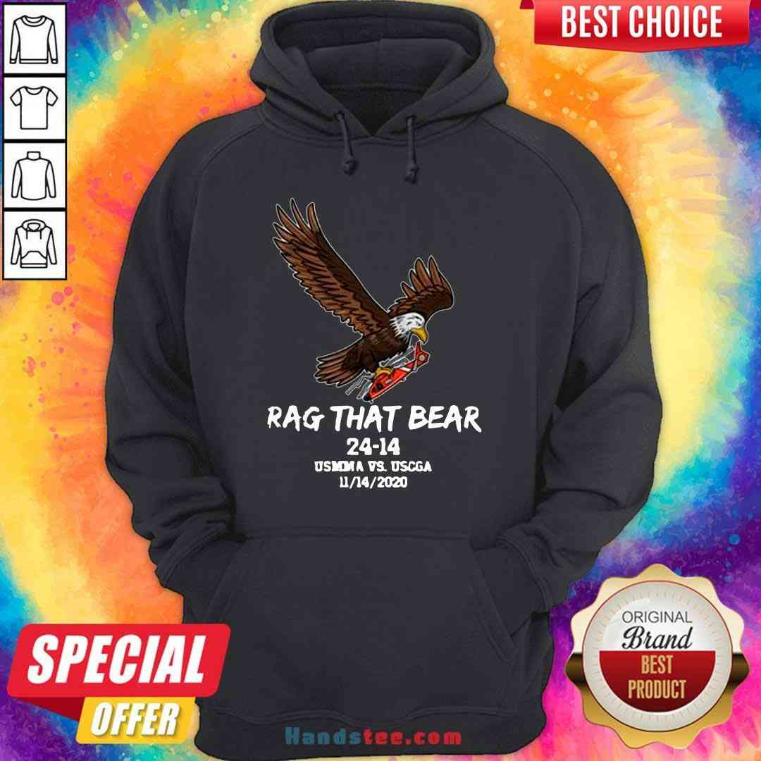 Premium Eagle Rag That Bear 24 – 14 Usmma Vs.uscga Shirt