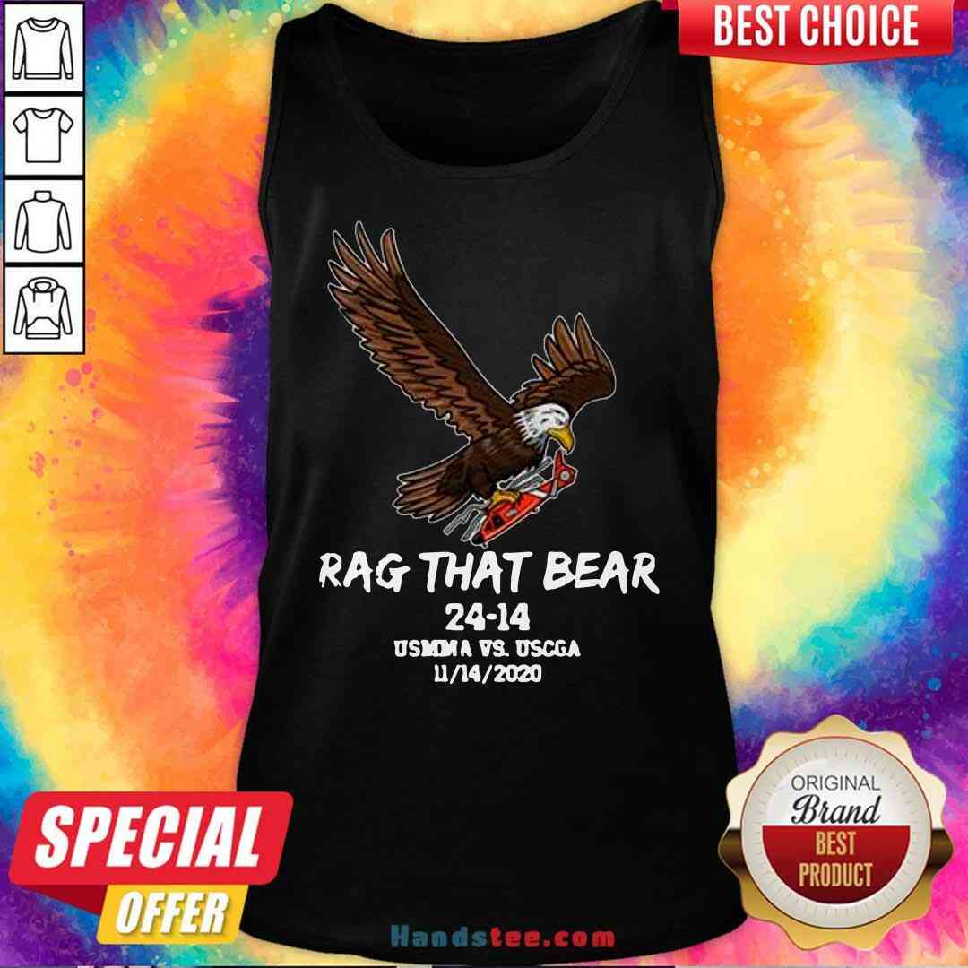 Premium Eagle Rag That Bear 24 – 14 Usmma Vs.uscga Shirt