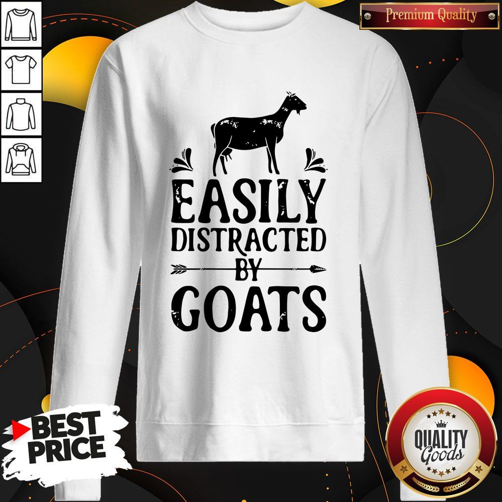 Premium Easily Distracted By Goats Shirt