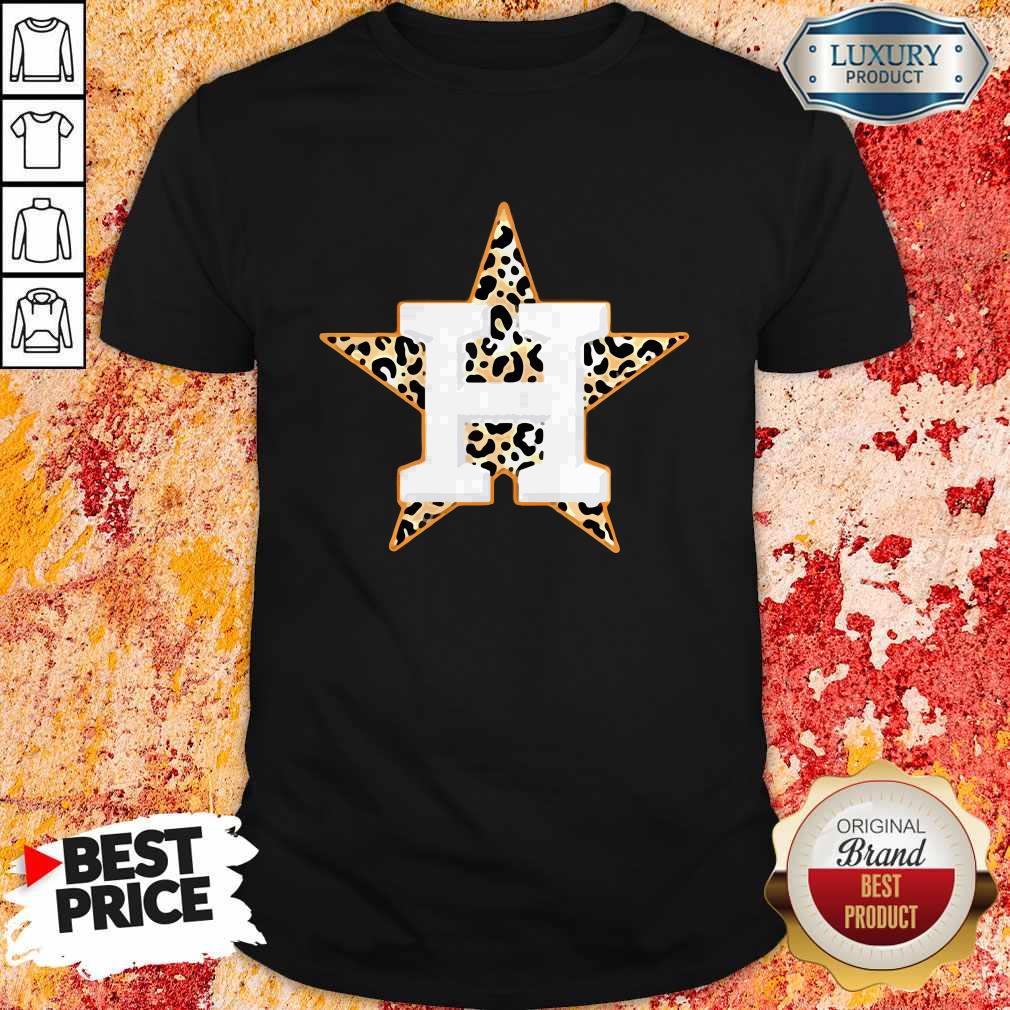 Premium Houston Astros Leopard Shirt