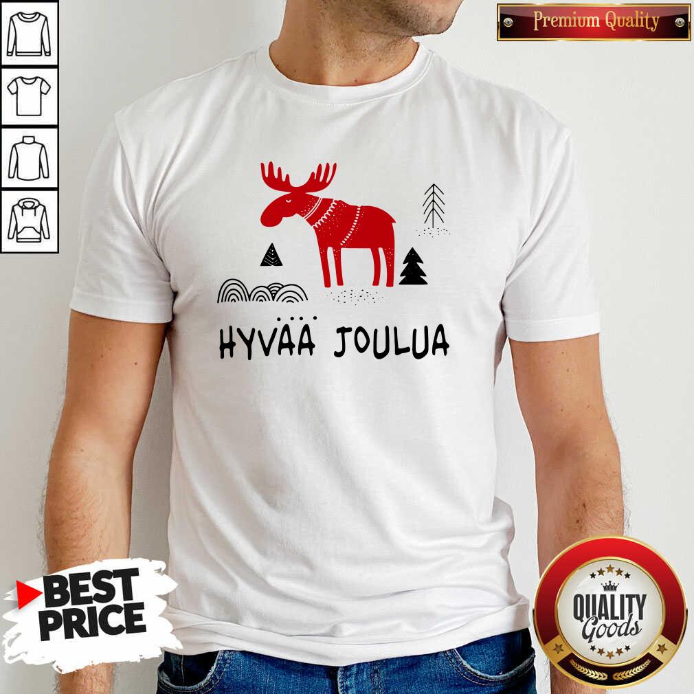 Premium Hyvaa Joulua Merry Christmas Shirt