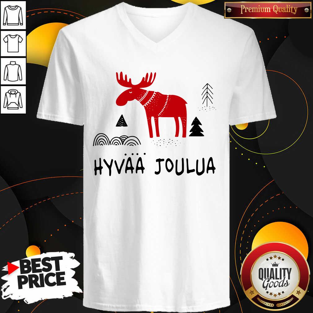 Premium Hyvaa Joulua Merry Christmas Shirt