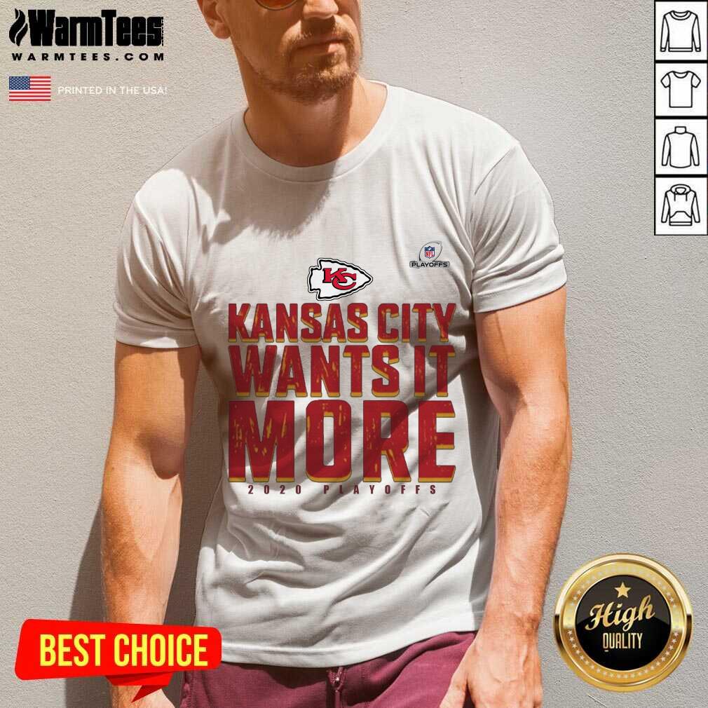 Premium Kansas City Chiefs Wants It More 2020 Playoffs Shirt