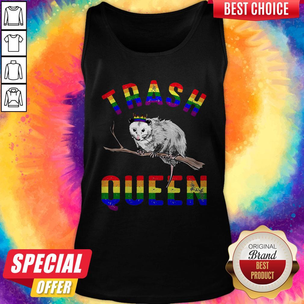 Premium LGBT Opossum Trash Queen Shirt