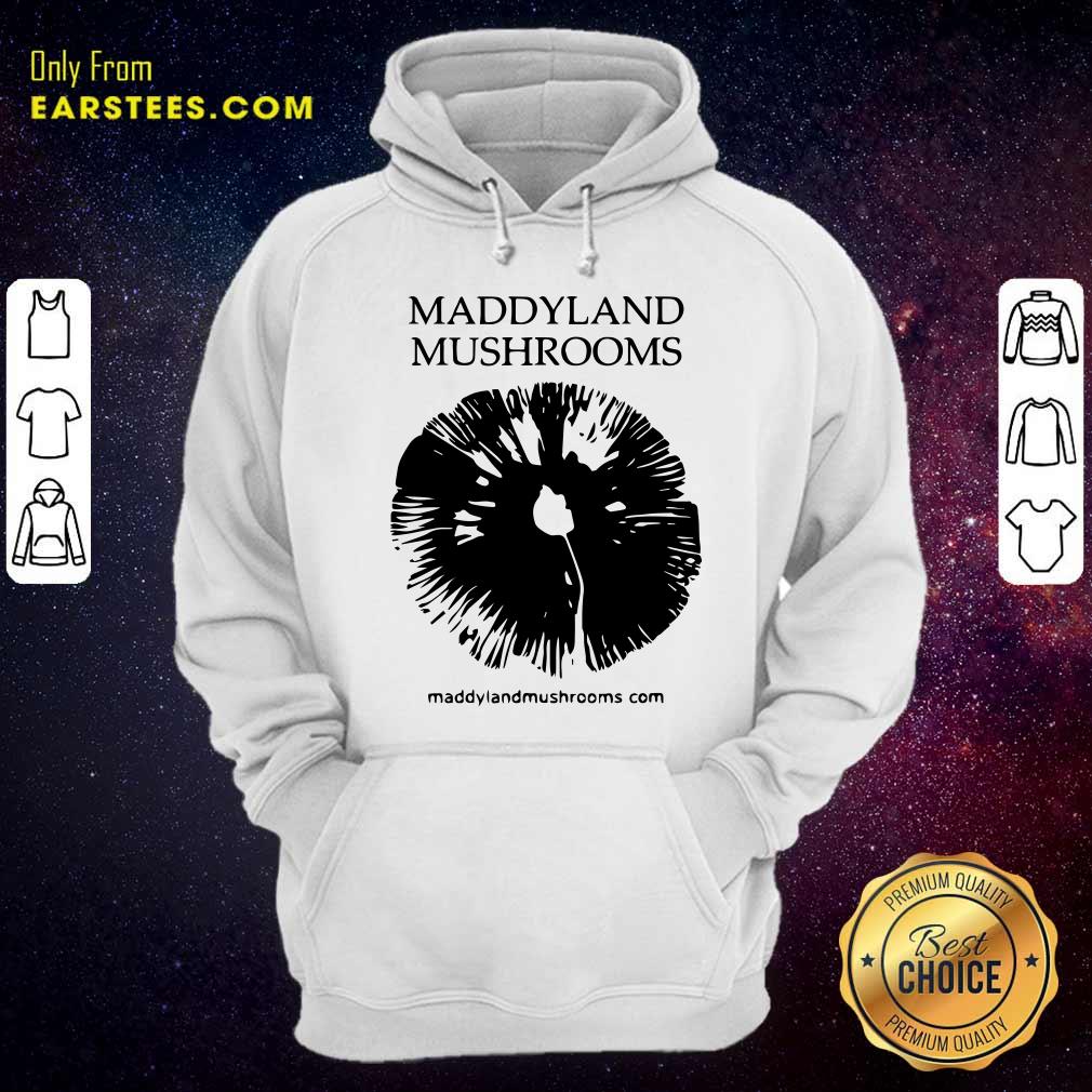 Premium Maddyland Mushrooms With Black Image Shirt