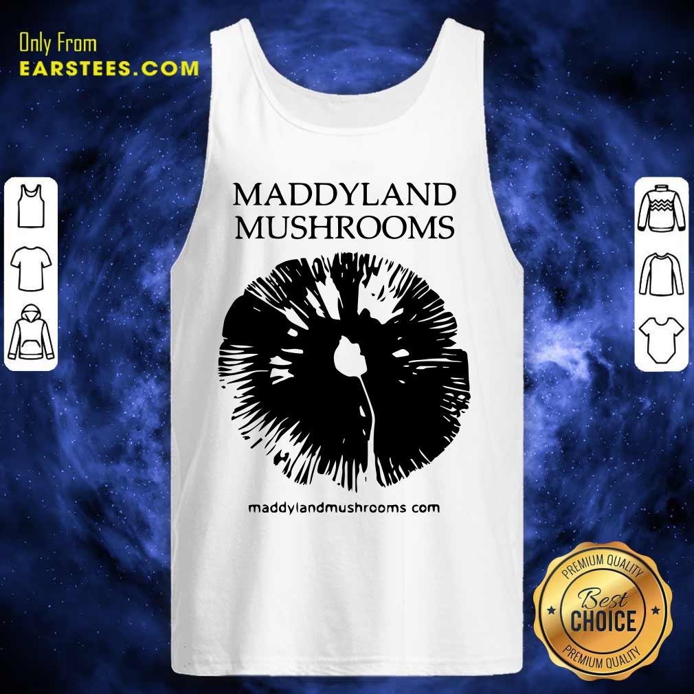 Premium Maddyland Mushrooms With Black Image Shirt