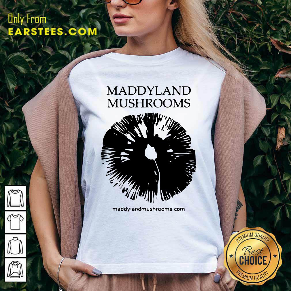 Premium Maddyland Mushrooms With Black Image Shirt