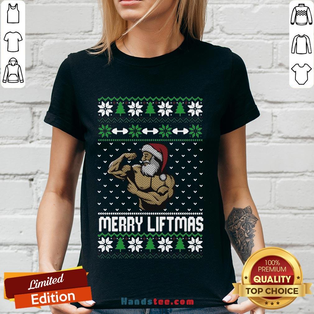 Premium Merry Liftmas Christmas Shirt