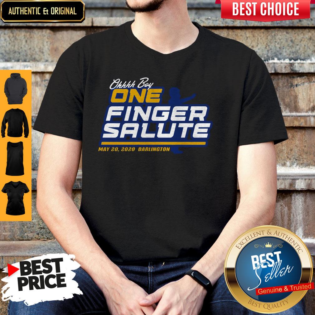 Premium Oh Boy One Finger Salute Shirt