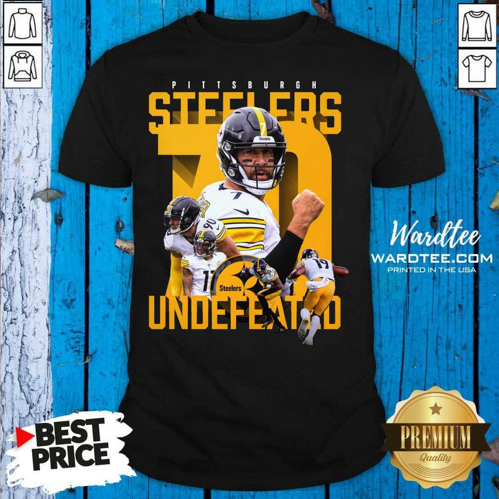 Premium Pittsburgh Steelers Undefeated 70 Shirt