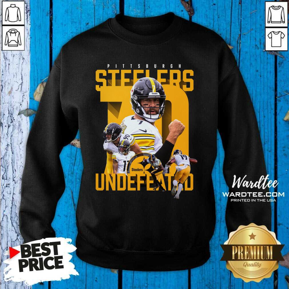 Premium Pittsburgh Steelers Undefeated 70 Shirt