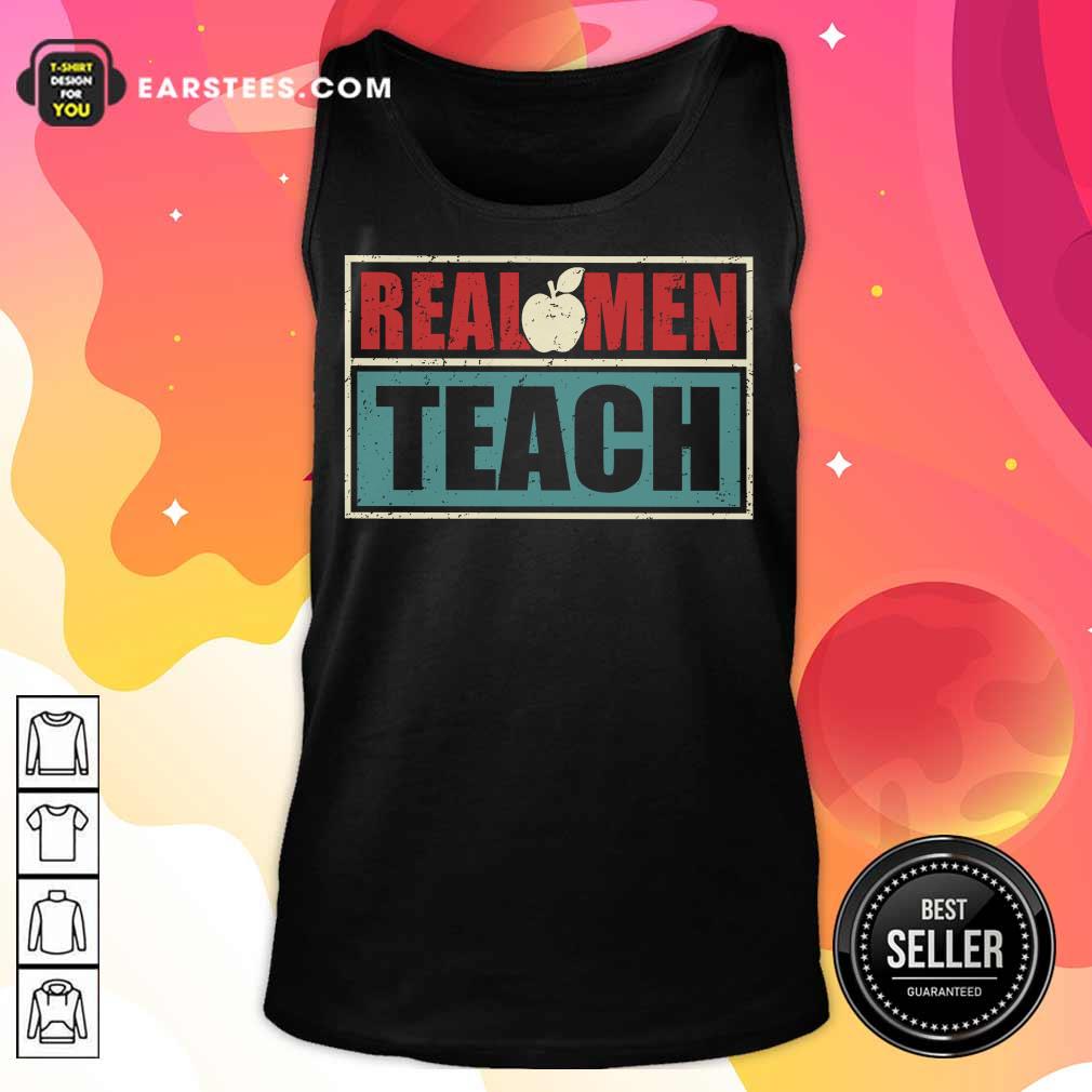 Premium Real Men Teach Apple Vintage Shirt