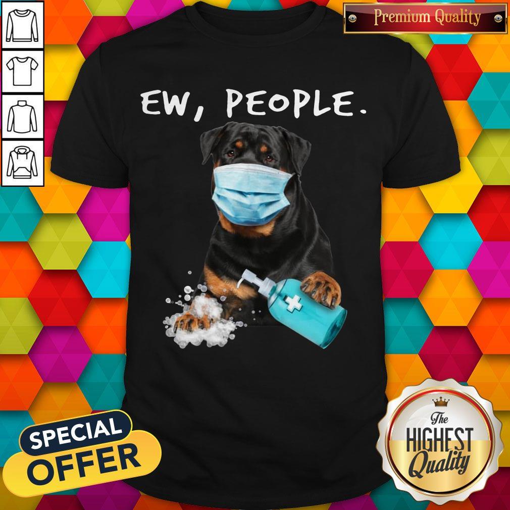 Premium Rottweiler Face Mark Ew People Shirt