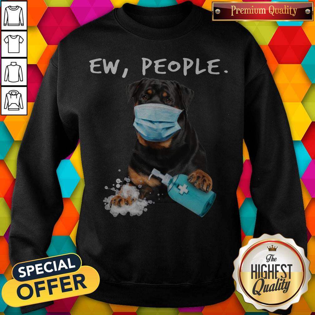 Premium Rottweiler Face Mark Ew People Shirt