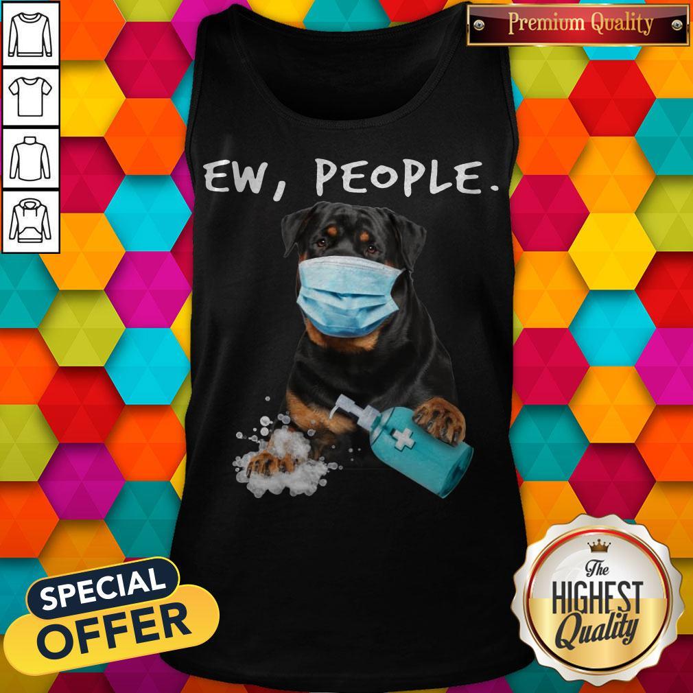 Premium Rottweiler Face Mark Ew People Shirt