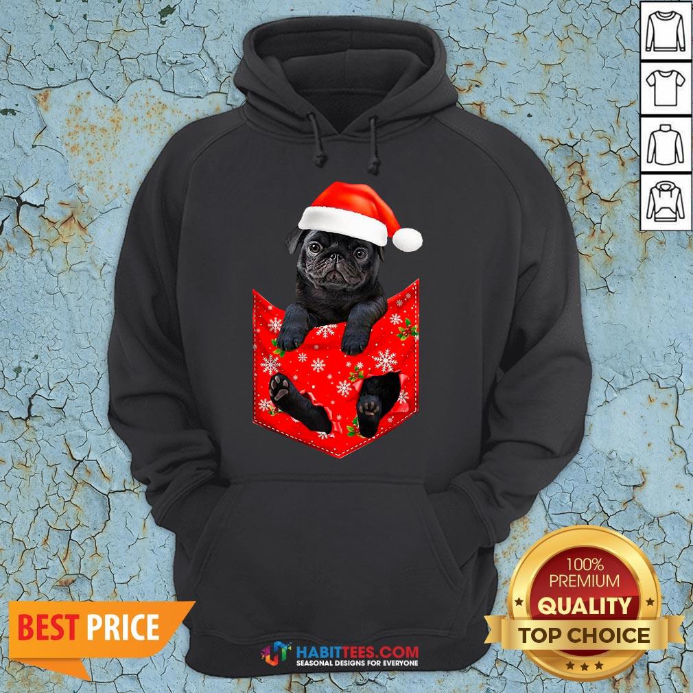 Premium Santa Pug Merry Christmas Shirt