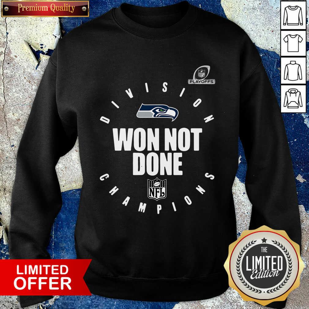 Premium Seattle Seahawks Champions 2020 Won Not Done Shirt