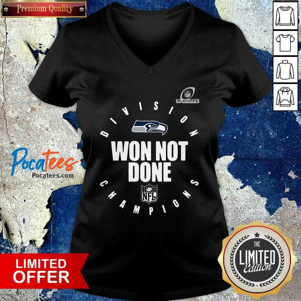 Premium Seattle Seahawks Champions 2020 Won Not Done Shirt