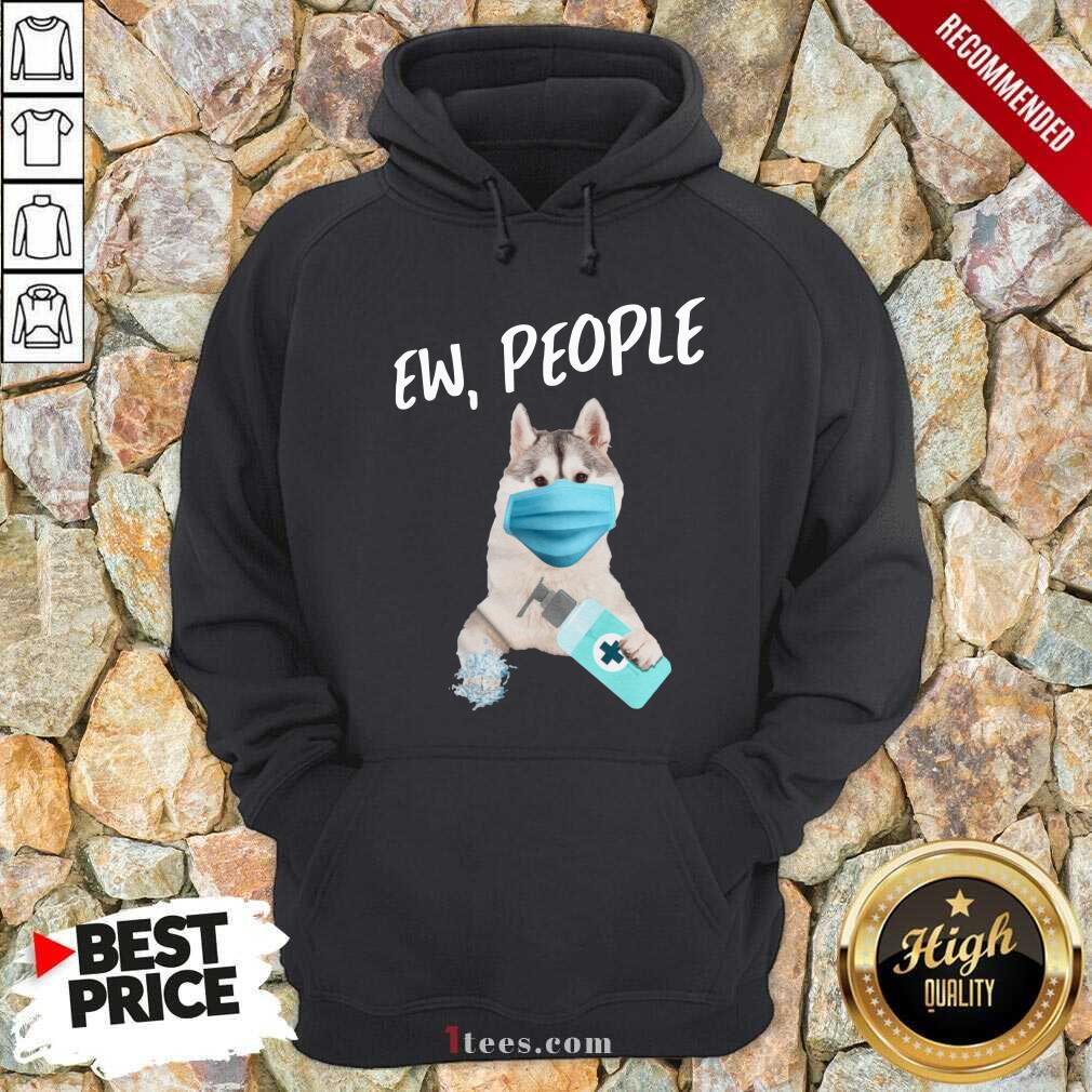 Premium Siberian Husky Face Mask Ew People Shirt