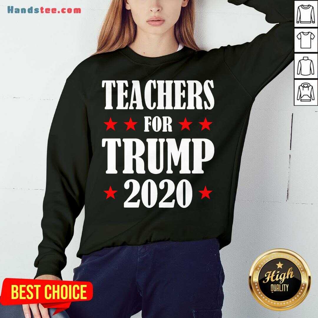 Premium Teachers Vote For Donald Trump 2020 Shirt