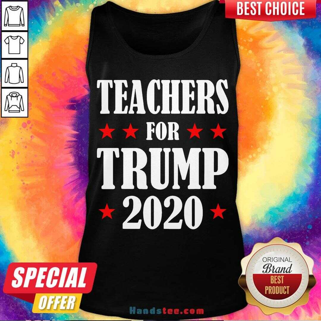 Premium Teachers Vote For Donald Trump 2020 Shirt