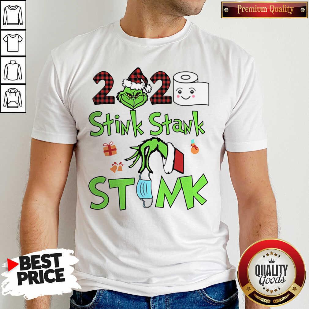 Premium The Grinch 2020 Stink Stank Stunk Mask Christmas Shirt