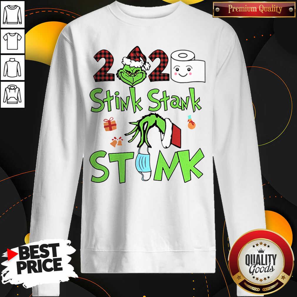 Premium The Grinch 2020 Stink Stank Stunk Mask Christmas Shirt