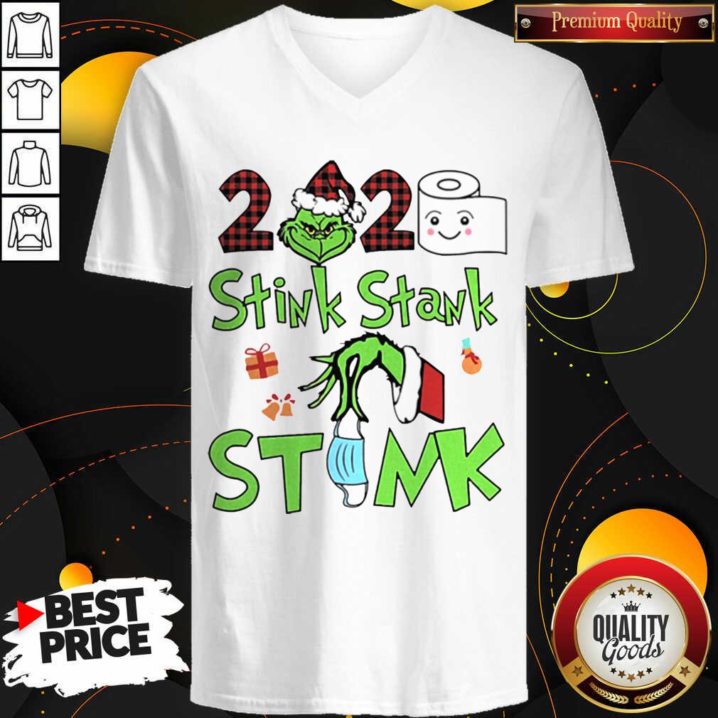 Premium The Grinch 2020 Stink Stank Stunk Mask Christmas Shirt