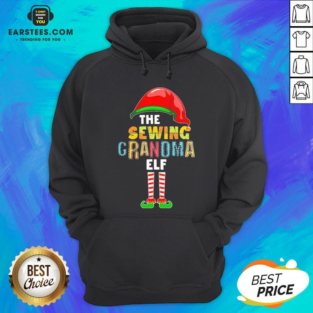 Premium The Sewing Grandma Elf Christmas Shirt