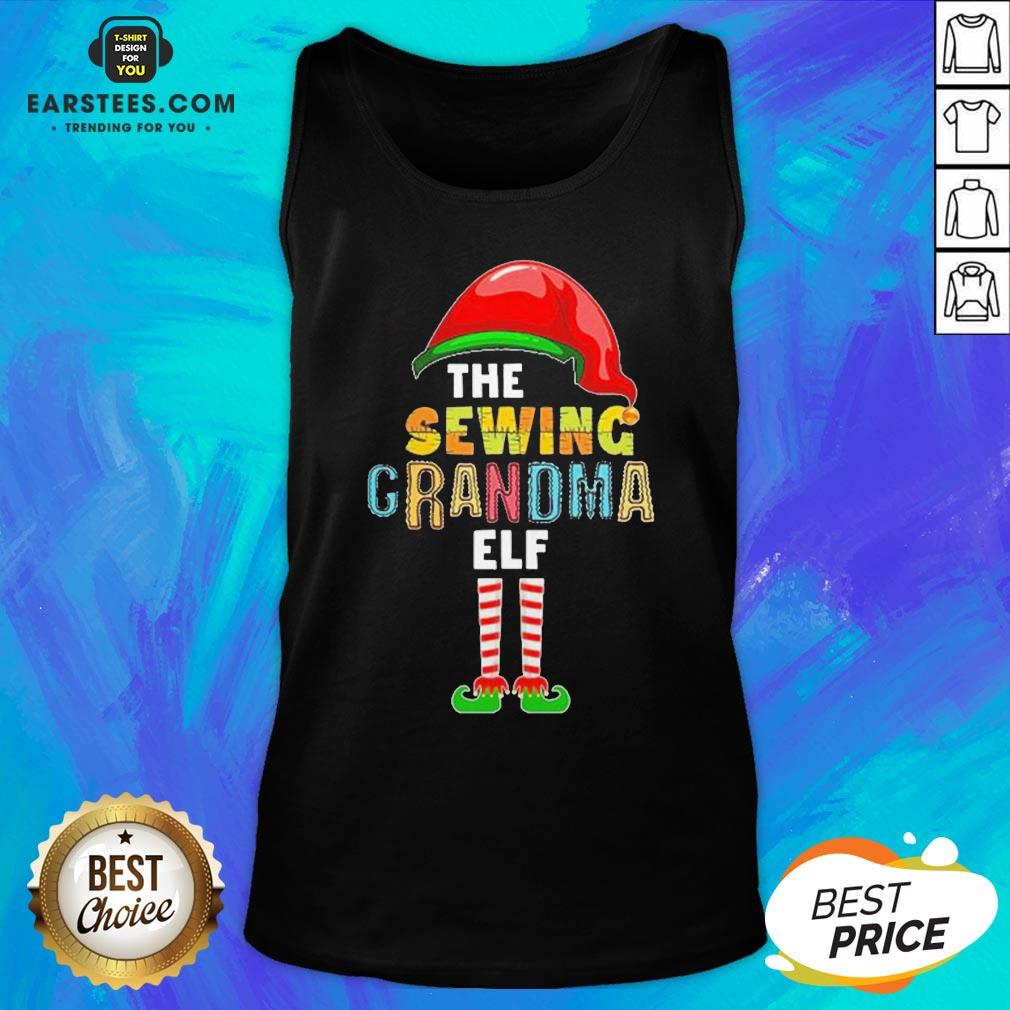 Premium The Sewing Grandma Elf Christmas Shirt